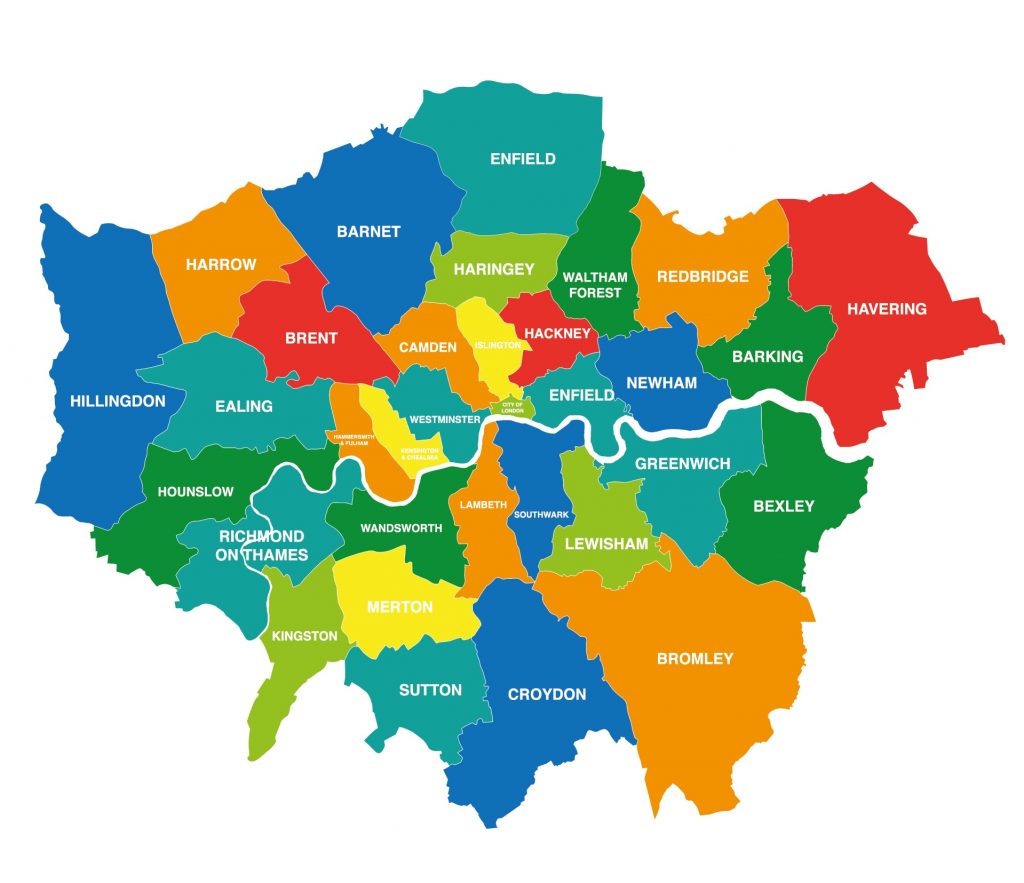 London Boroughs - HMO Advice